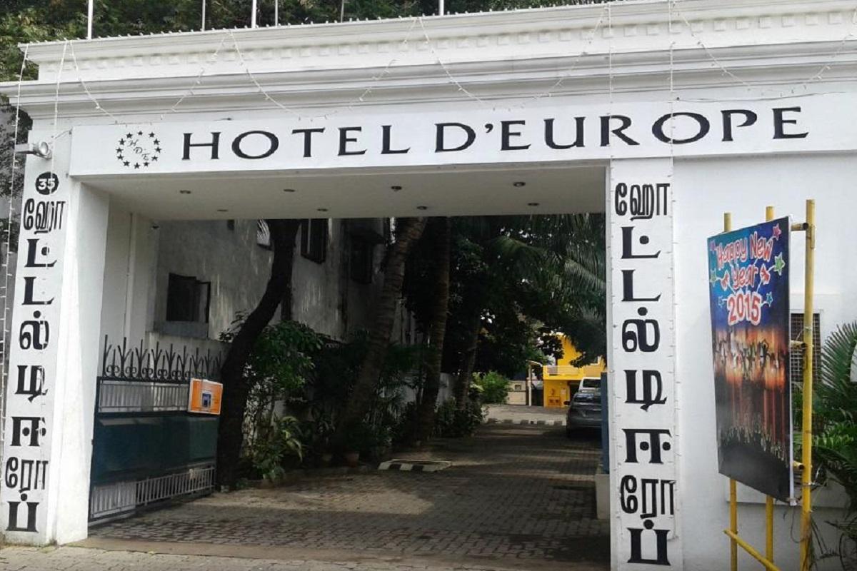 Hotel D'Europe Pondicherry Eksteriør bilde
